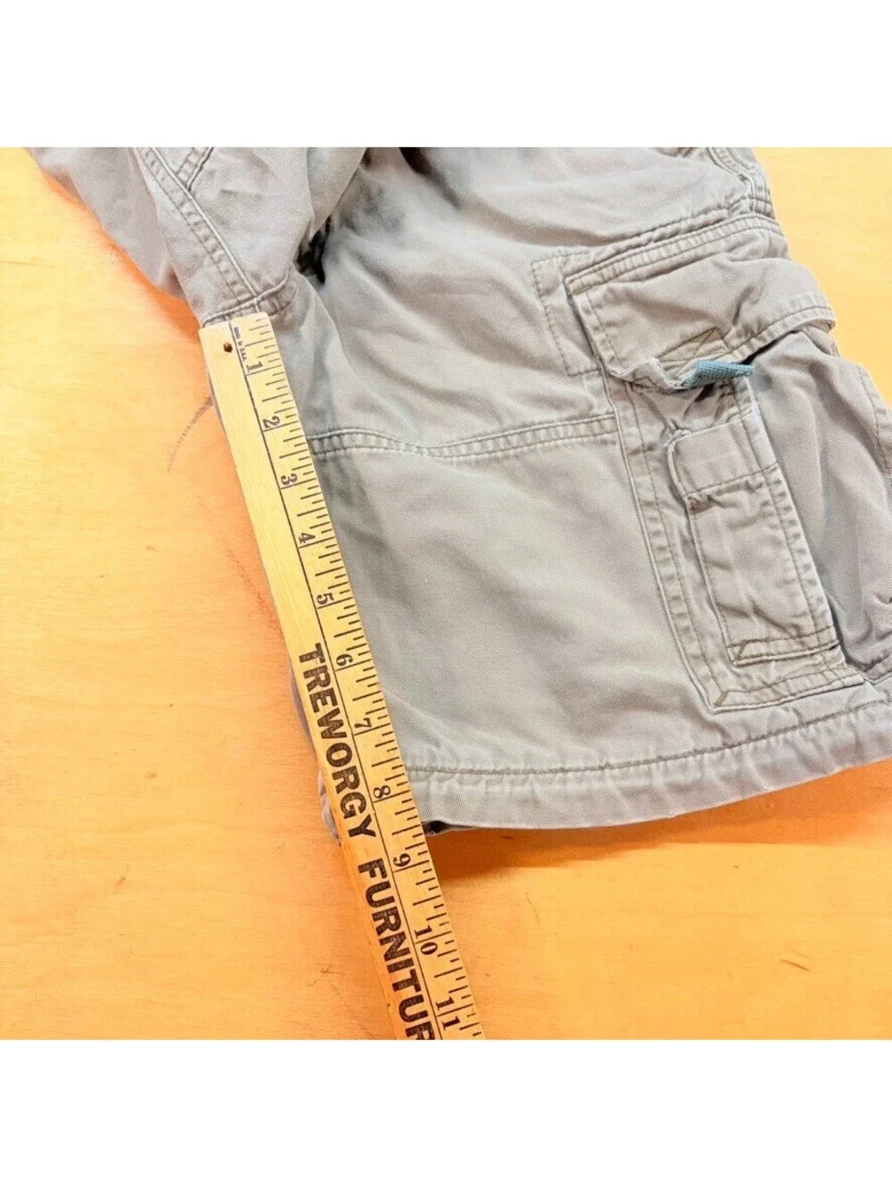 Abercrombie & Fitch Cargo Shorts Vintage 90s Y2K Belted Paratrooper 27 Waist